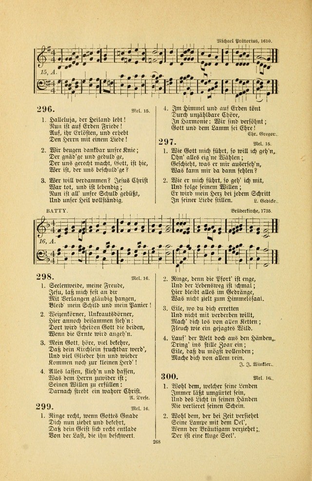 Frohe Lieder und Brüder-Harfe: eine Sammlung von Liedern für Sonntagschulen und Jugendvereine (Spezialle Aufl.) page 268