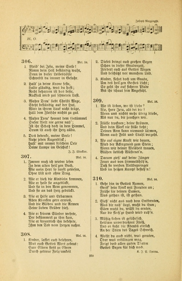 Frohe Lieder und Brüder-Harfe: eine Sammlung von Liedern für Sonntagschulen und Jugendvereine (Spezialle Aufl.) page 270