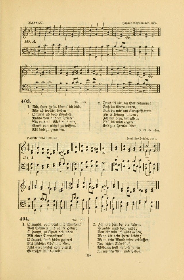 Frohe Lieder und Brüder-Harfe: eine Sammlung von Liedern für Sonntagschulen und Jugendvereine (Spezialle Aufl.) page 299