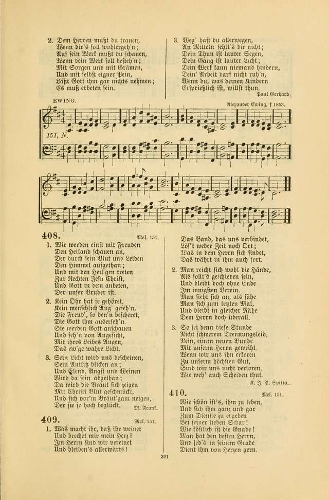 Frohe Lieder und Brüder-Harfe: eine Sammlung von Liedern für Sonntagschulen und Jugendvereine (Spezialle Aufl.) page 301