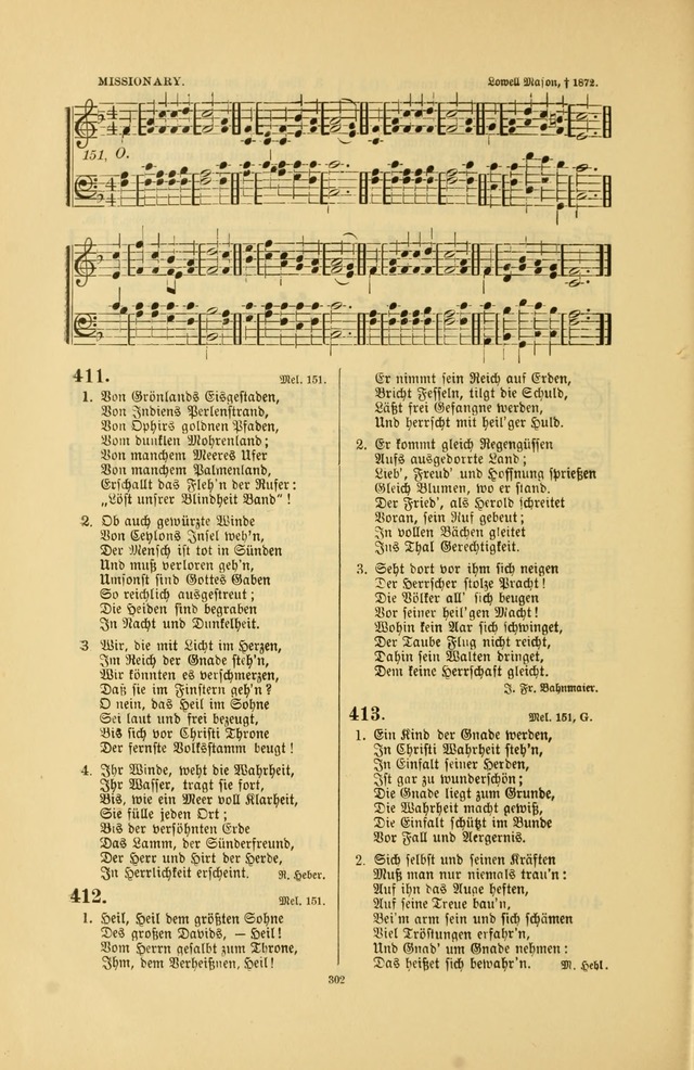 Frohe Lieder und Brüder-Harfe: eine Sammlung von Liedern für Sonntagschulen und Jugendvereine (Spezialle Aufl.) page 302