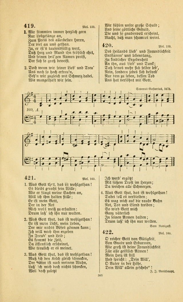 Frohe Lieder und Brüder-Harfe: eine Sammlung von Liedern für Sonntagschulen und Jugendvereine (Spezialle Aufl.) page 305