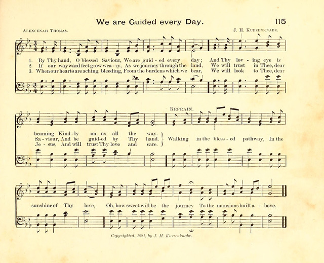 Fair as the Morning. Hymns and Tunes for Praise in the Sunday-School page 113