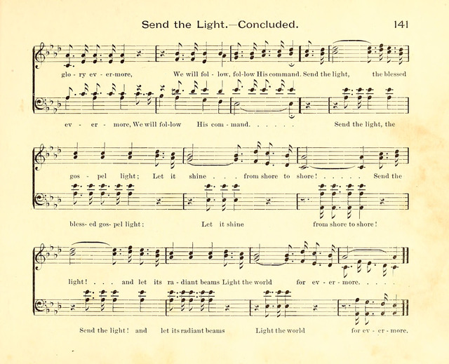 Fair as the Morning. Hymns and Tunes for Praise in the Sunday-School page 139