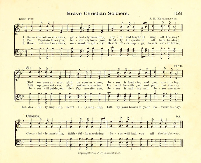 Fair as the Morning. Hymns and Tunes for Praise in the Sunday-School page 157