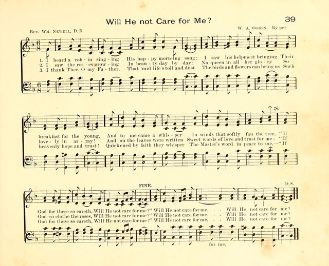 Fair as the Morning. Hymns and Tunes for Praise in the Sunday-School page 37