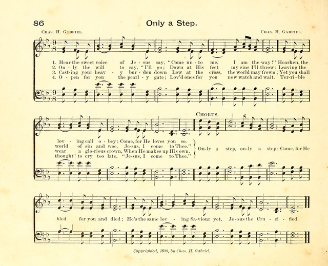 Fair as the Morning. Hymns and Tunes for Praise in the Sunday-School page 84