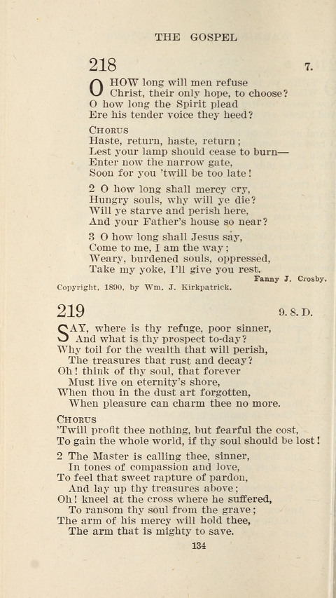 Free Methodist Hymnal page 136