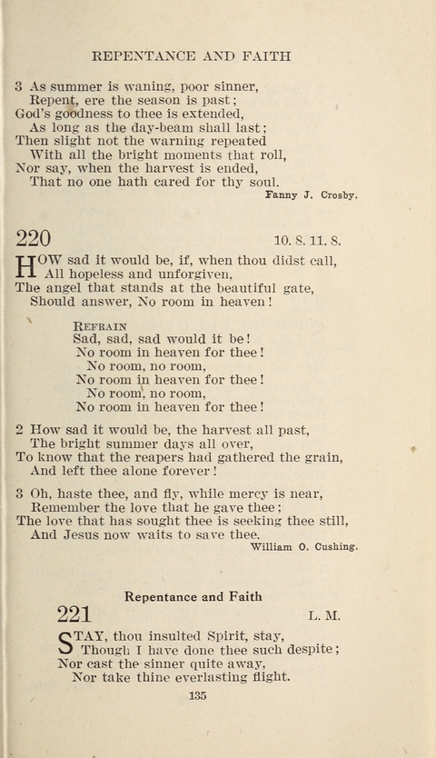 Free Methodist Hymnal page 137