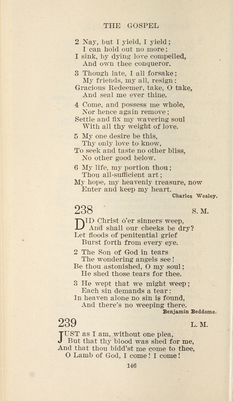 Free Methodist Hymnal page 148