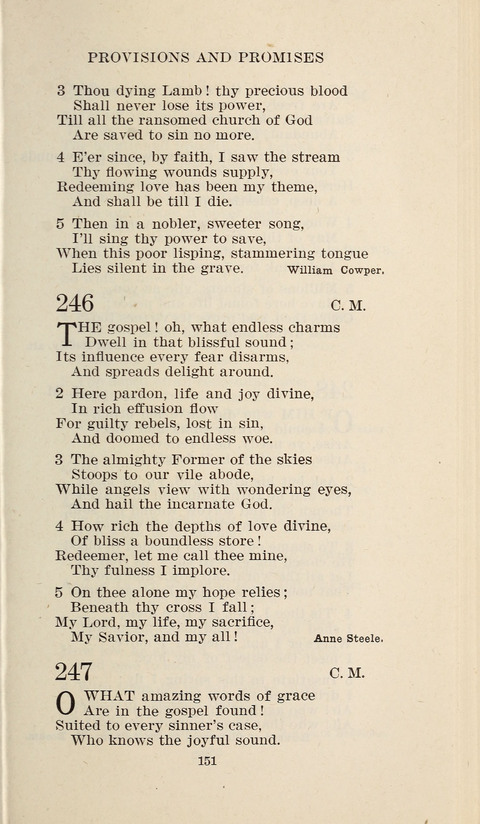 Free Methodist Hymnal page 153