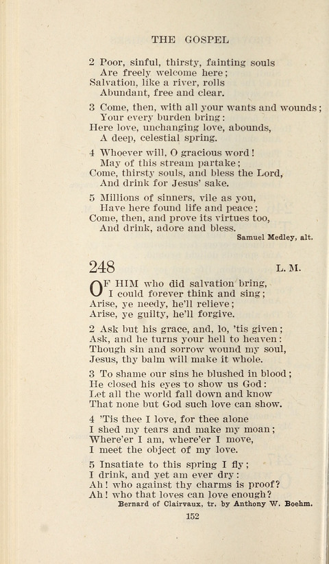 Free Methodist Hymnal page 154