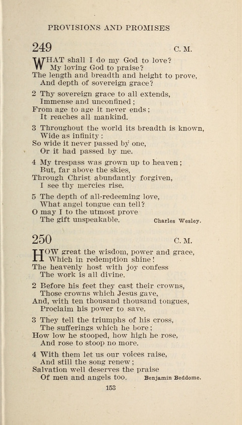 Free Methodist Hymnal page 155