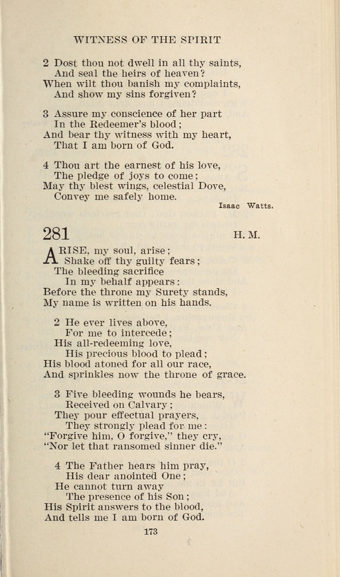 Free Methodist Hymnal page 175