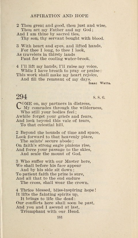 Free Methodist Hymnal page 183