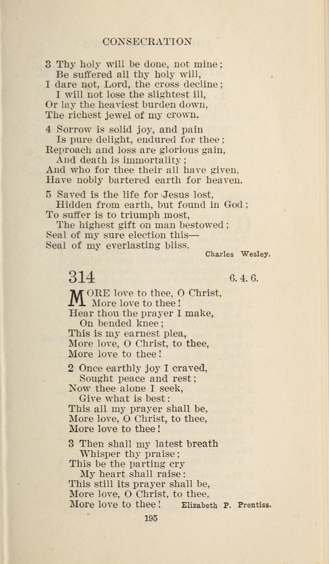 Free Methodist Hymnal page 197