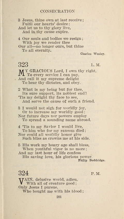 Free Methodist Hymnal page 203