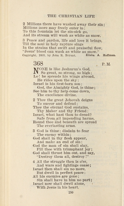 Free Methodist Hymnal page 232