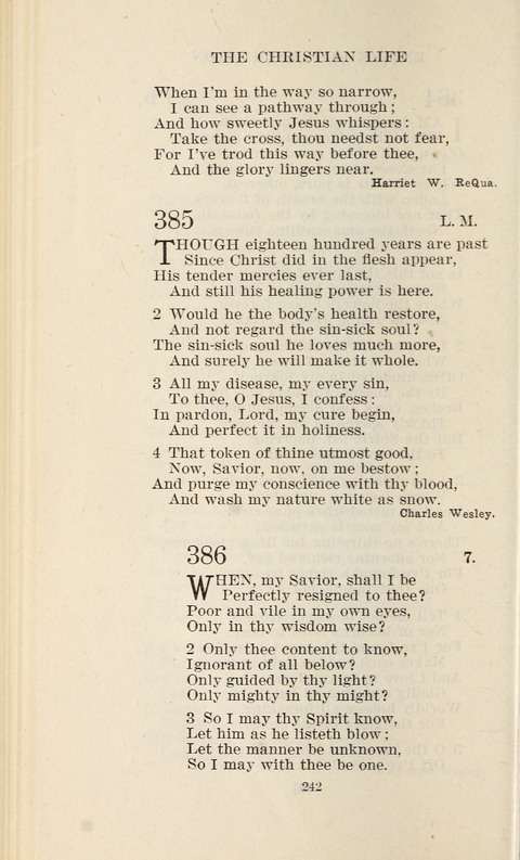 Free Methodist Hymnal page 244