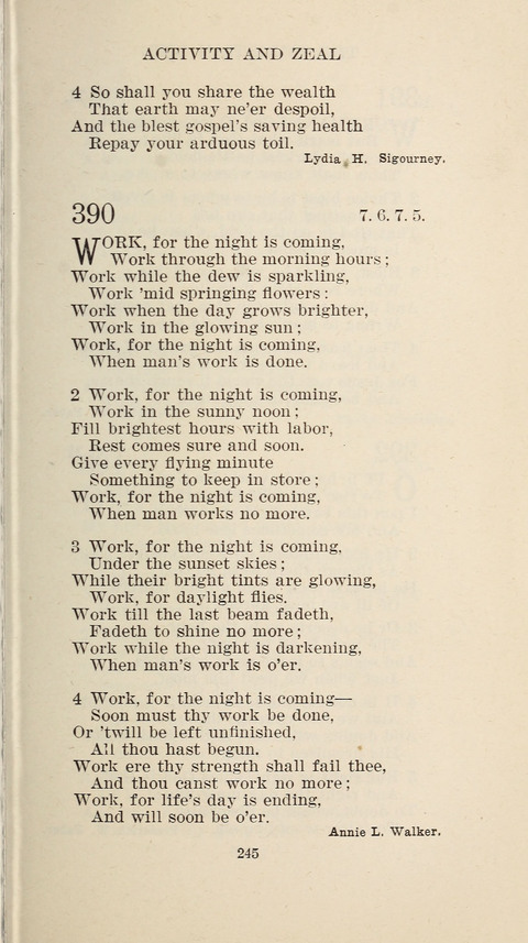 Free Methodist Hymnal page 247