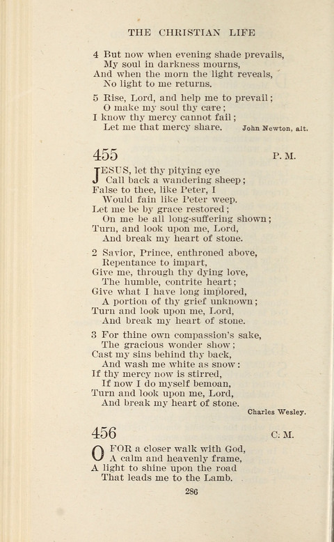 Free Methodist Hymnal page 288