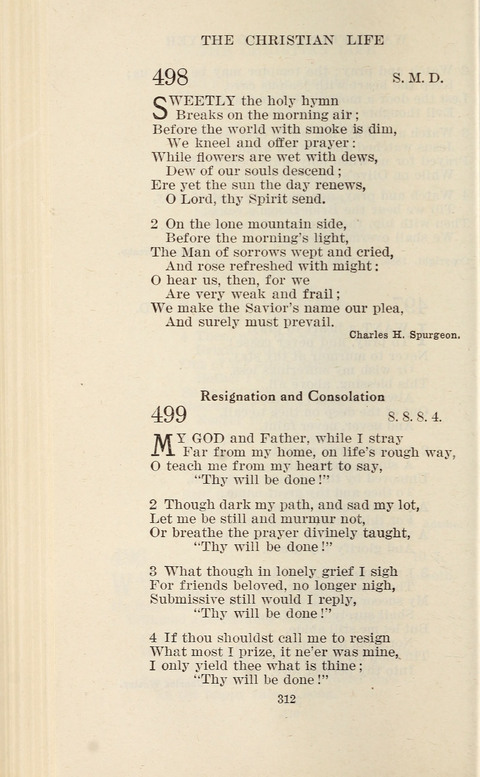 Free Methodist Hymnal page 314