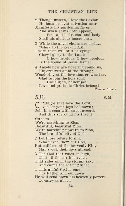 Free Methodist Hymnal page 336