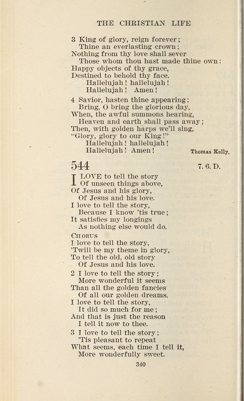 Free Methodist Hymnal page 342