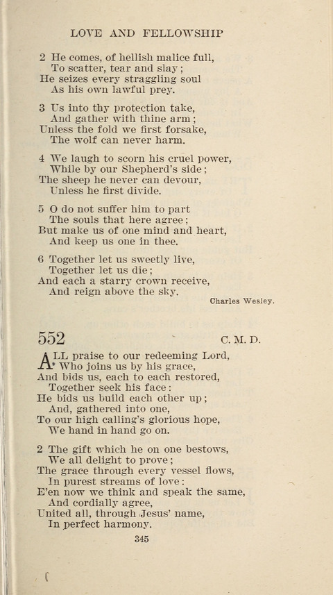 Free Methodist Hymnal page 347