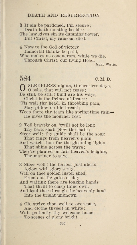 Free Methodist Hymnal page 367