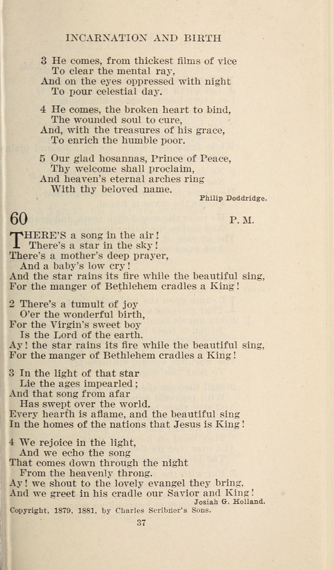 Free Methodist Hymnal page 37