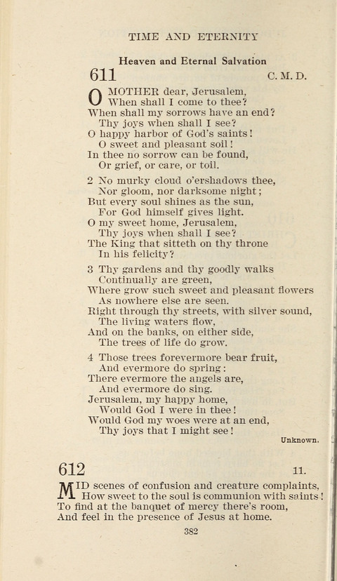 Free Methodist Hymnal page 384