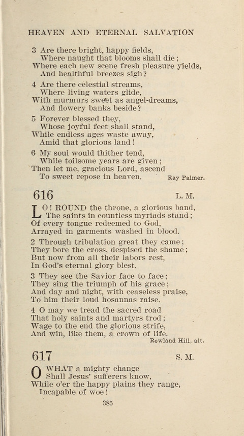 Free Methodist Hymnal page 387