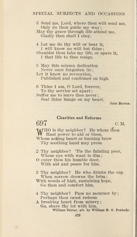 Free Methodist Hymnal page 440