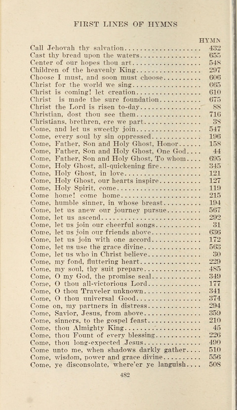 Free Methodist Hymnal page 484