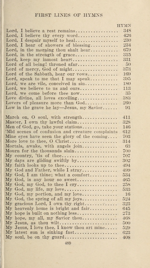 Free Methodist Hymnal page 491