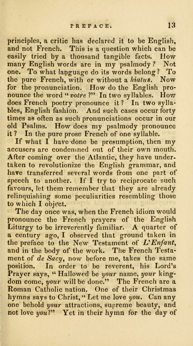 French Psalms, Hymns and Spiritual Songs: with a pure prose pronunciation, in accordance with the usage of the cognate languages... page 16