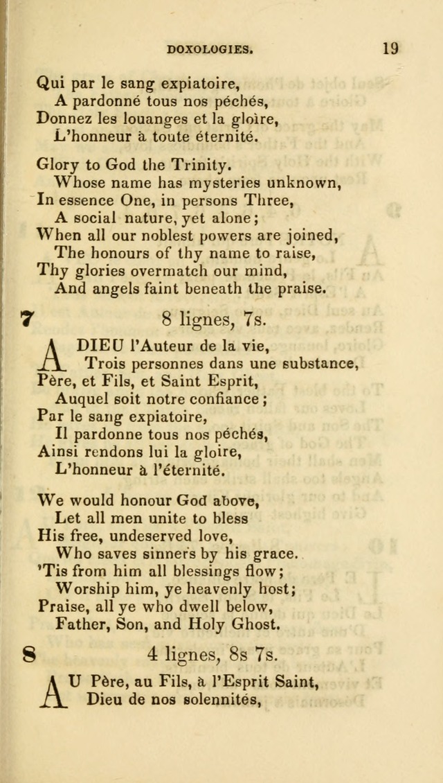 French Psalms, Hymns and Spiritual Songs: with a pure prose pronunciation, in accordance with the usage of the cognate languages... page 22