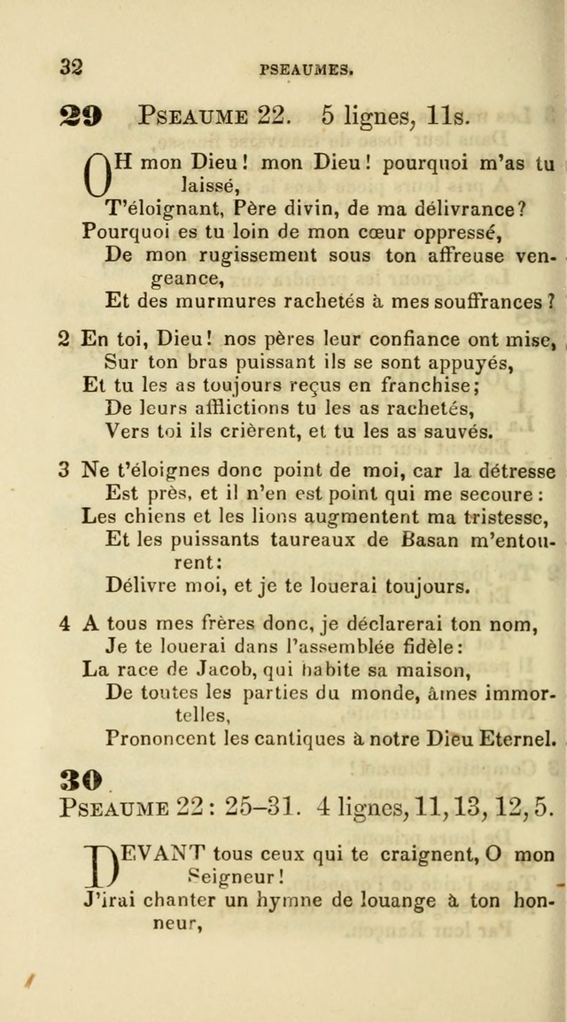 French Psalms, Hymns and Spiritual Songs: with a pure prose pronunciation, in accordance with the usage of the cognate languages... page 35