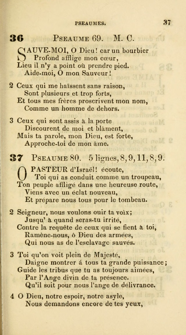 French Psalms, Hymns and Spiritual Songs: with a pure prose pronunciation, in accordance with the usage of the cognate languages... page 40