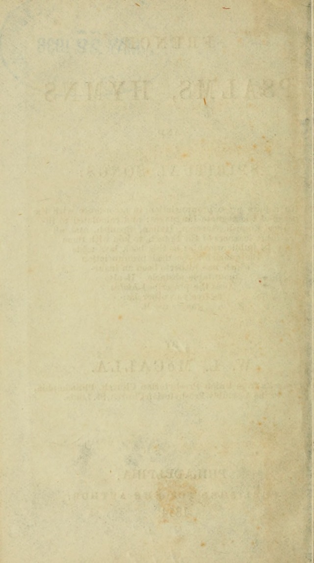 French Psalms, Hymns and Spiritual Songs: with a pure prose pronunciation, in accordance with the usage of the cognate languages... page 5