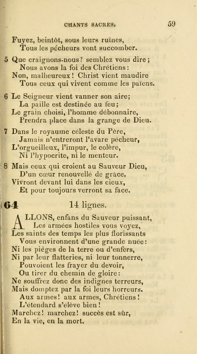 French Psalms, Hymns and Spiritual Songs: with a pure prose pronunciation, in accordance with the usage of the cognate languages... page 62