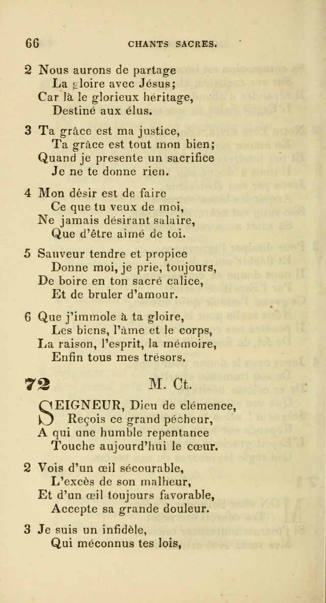 French Psalms, Hymns and Spiritual Songs: with a pure prose pronunciation, in accordance with the usage of the cognate languages... page 69