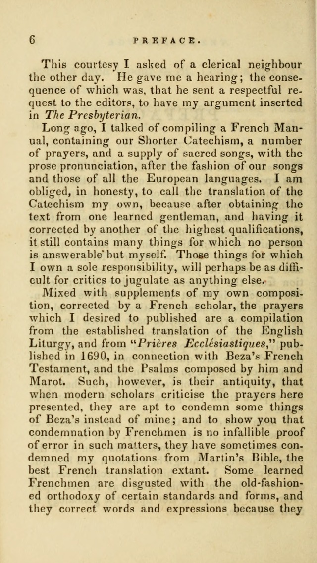 French Psalms, Hymns and Spiritual Songs: with a pure prose pronunciation, in accordance with the usage of the cognate languages... page 9