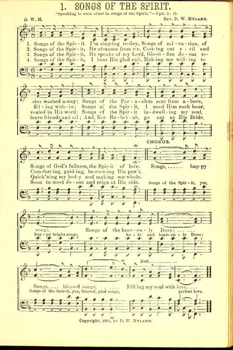 Full Redemption Songs No. 3 page 1