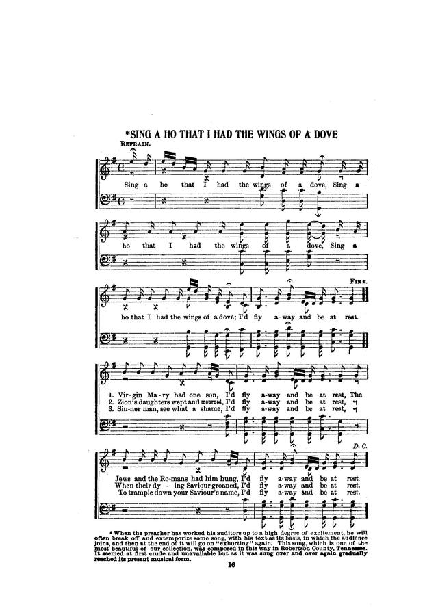 Folk Songs of the American Negro (No. 1) page 18