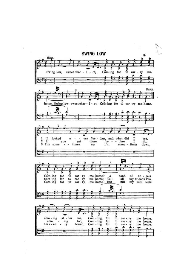 Folk Songs of the American Negro (No. 1) page 23