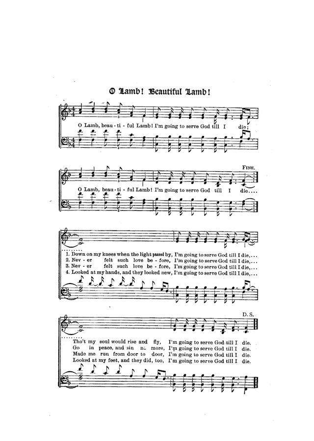 Folk Songs of the American Negro (No. 1) page 50