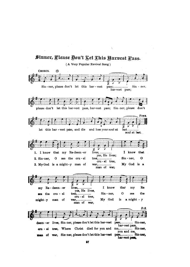 Folk Songs of the American Negro (No. 1) page 59