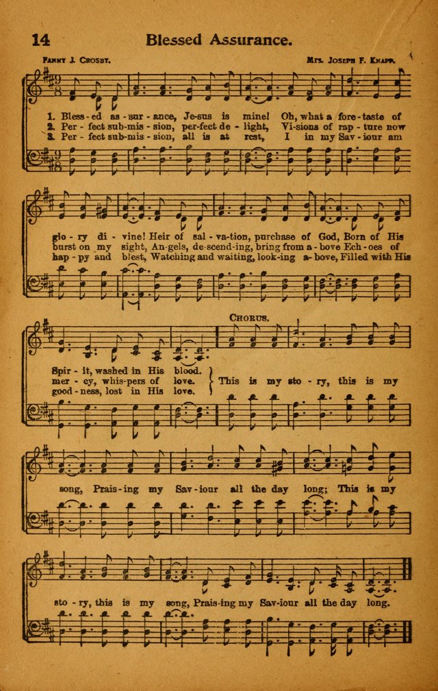 Familiar Songs of the Gospel No. 1 page 14